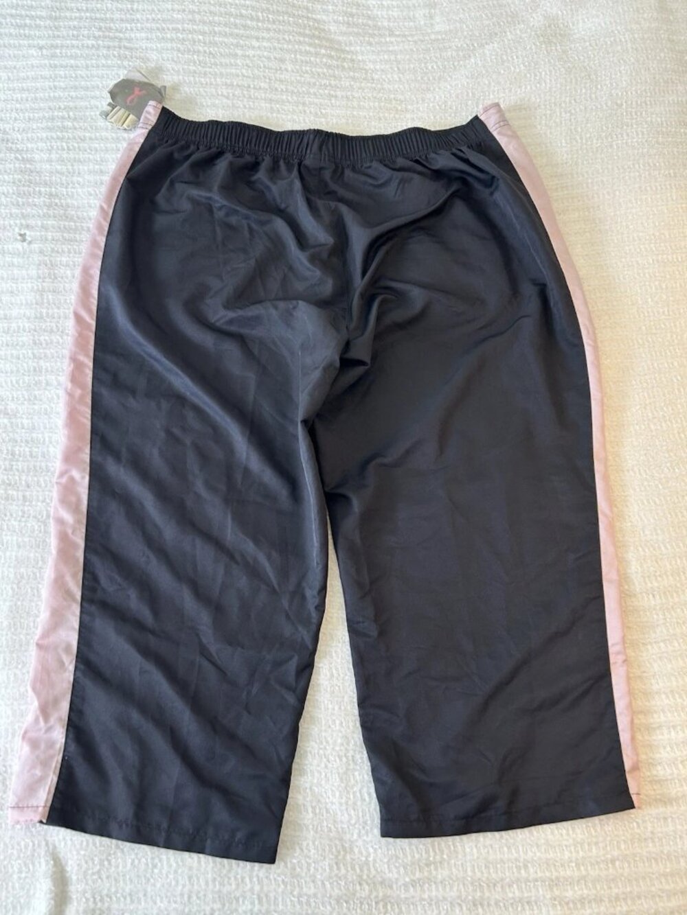 New Balance Capri Athletic Pant Women XL Pull On Windbreaker Crop NEW NWT Cancer